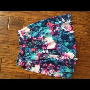 Multi colored skirt, size small, GUC
